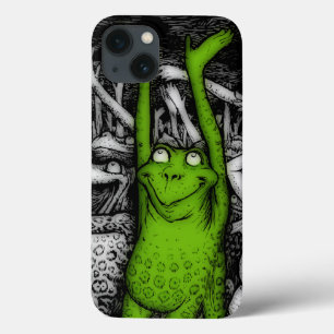 Cheering Frogs iPhone 13 Case