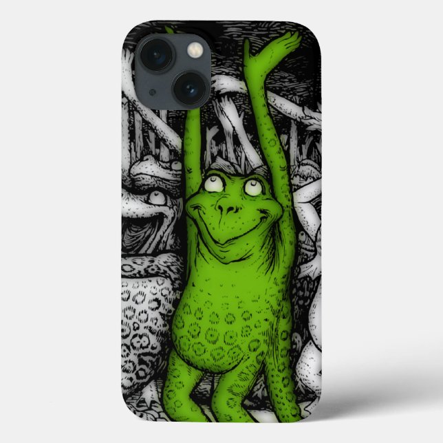 Cheering Frogs Case-Mate iPhone Case (Back)