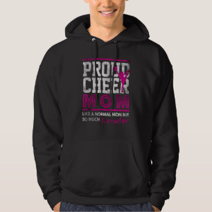 Cheering Mama Proud Cheer Mum Cheerleader Mother P Hoodie