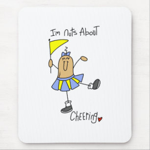 Cheering Nut Mouse Pad