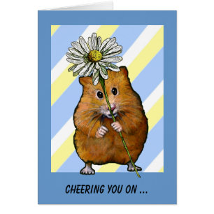 Cheering You On in Fight Against Cancer: Hamster