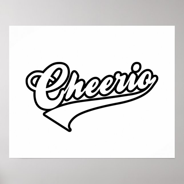 Cheerio Poster (Front)