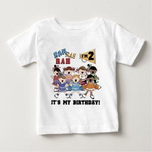 Cheerleader 2nd Birthday Tshirts and Gifts