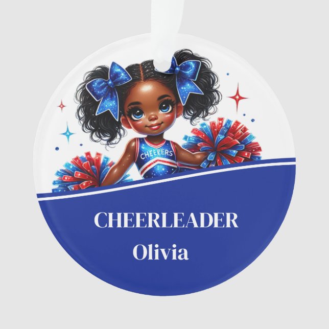Cheerleader Acrylic Ornament (Front)