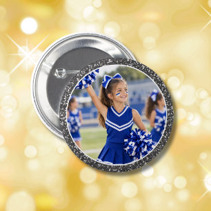 Cheerleader Add Your Photo Button