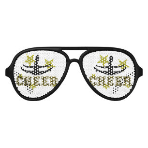 Cheerleader Aviator Sunglasses