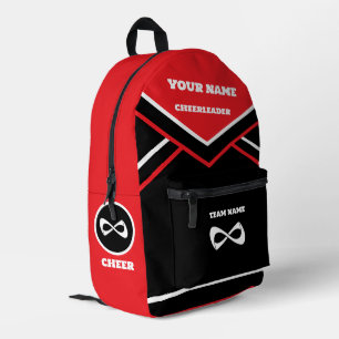 CHEERLEADER BACKPACK CHEERS COLORS RED