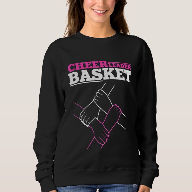 Cheerleader Basket Sweatshirt (Front)