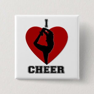 Cheerleader button