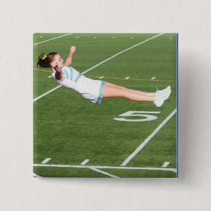 Cheerleader button