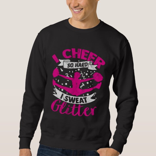 Cheerleader Chant Varsity Tumbling Routine Sweatshirt (Front)