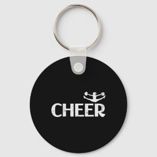 Cheerleader Cheer Cheerleading Team Squad Women Gi Key Ring