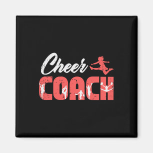 Cheerleader Cheer Coach Cheerleading Team Trainer Magnet