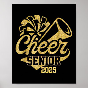 Cheerleader Cheer Graduation Gifts Cheer Senior Cl Poster