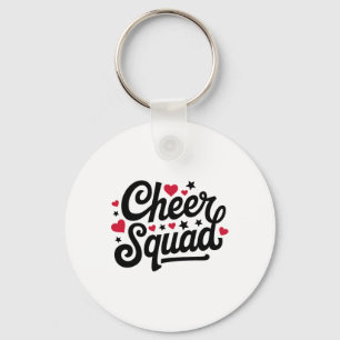 Cheerleader Cheer Squad Cute Cheerleading Girls Wo Key Ring