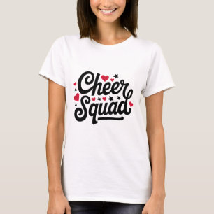 Cheerleader Cheer Squad Cute Cheerleading Girls Wo T-Shirt