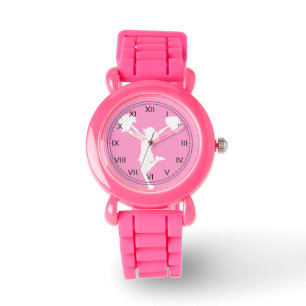 Cheerleader Cheering with Customisable Background Watch