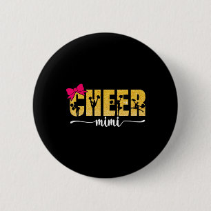 Cheerleader Cheerleading Cheer Mimi 6 Cm Round Badge