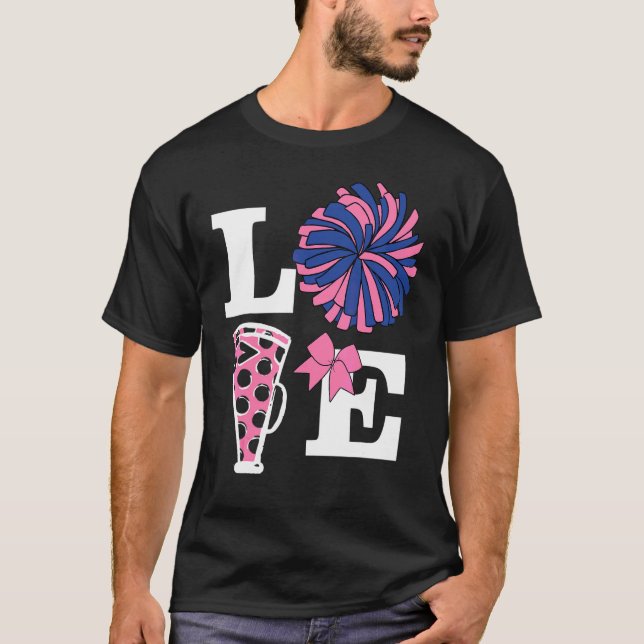 Cheerleader Cheerleading  Dancing Acrobatics T-Shirt (Front)