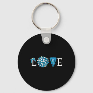 Cheerleader Cheerleading Graphic _1 Key Ring