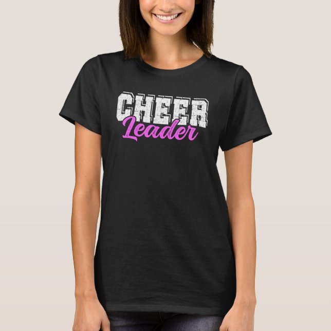 Cheerleader Cheerleading T-Shirt (Front)