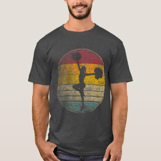 Cheerleader Cheerleading Vintage Distressed T-Shirt