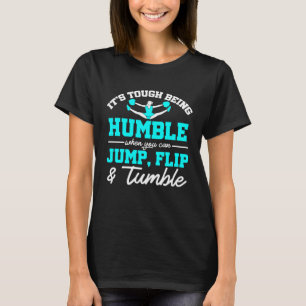 Cheerleader Cheerleading Yump Dance Cheer Girl Hum T-Shirt