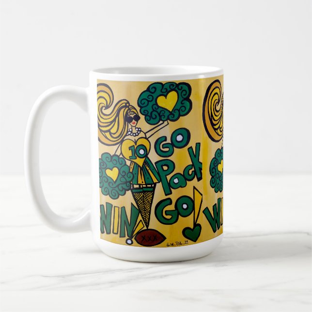 Cheerleader Coffee Mug (Left)