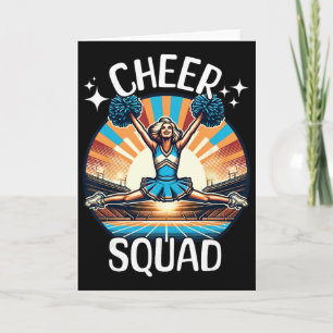 Cheerleader Costume Cheerleading Squad Cheerleader Card