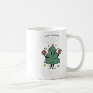 Cheerleader Cute Christmas Tree Cheerleading Women Coffee Mug