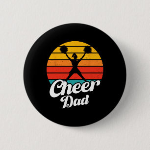 Cheerleader Dad Cheerleading Cheer Dad 6 Cm Round Badge