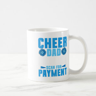 Cheerleader Dad Cheerleading Cheer Dad Scan For Pa Coffee Mug