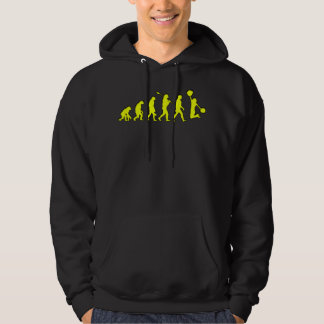 Cheerleader Evolution Timeline Yellow Hoodie