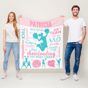 Cheerleader Fleece Blanket