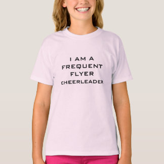 cheerleader flyer t-shirt