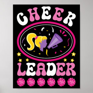 Cheerleader Funny Cheer Practice Cheering Team Che Poster