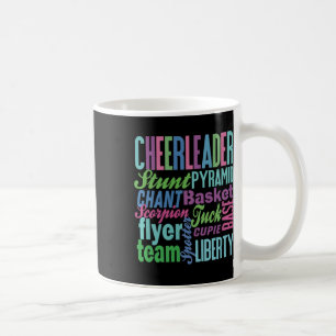 Cheerleader Gift Cheerleading Hoodie Cheer Teen Gi Coffee Mug