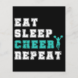 Cheerleader Gift Dance | Cheerleading Cute Design Flyer