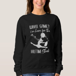 Cheerleader girl cheerleading Halftime Show Sweatshirt