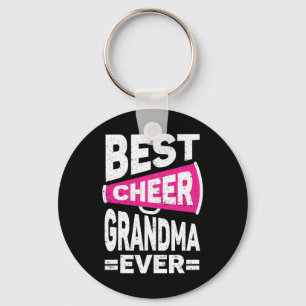 Cheerleader Grandma Cheerleading Best Cheer Grandm Key Ring