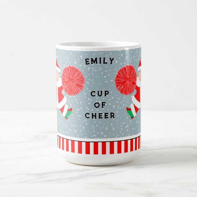 Cheerleader Holiday Gifts Coffee Mug (Center)