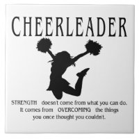 Cheerleader inspirational Quote