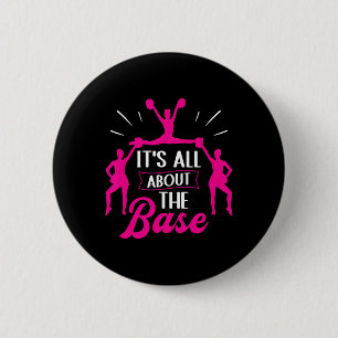 Cheerleader It's All About The Se Cheerleading 6 Cm Round Badge