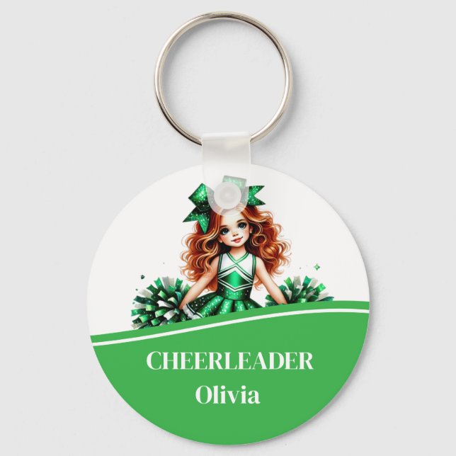Cheerleader  key ring (Front)