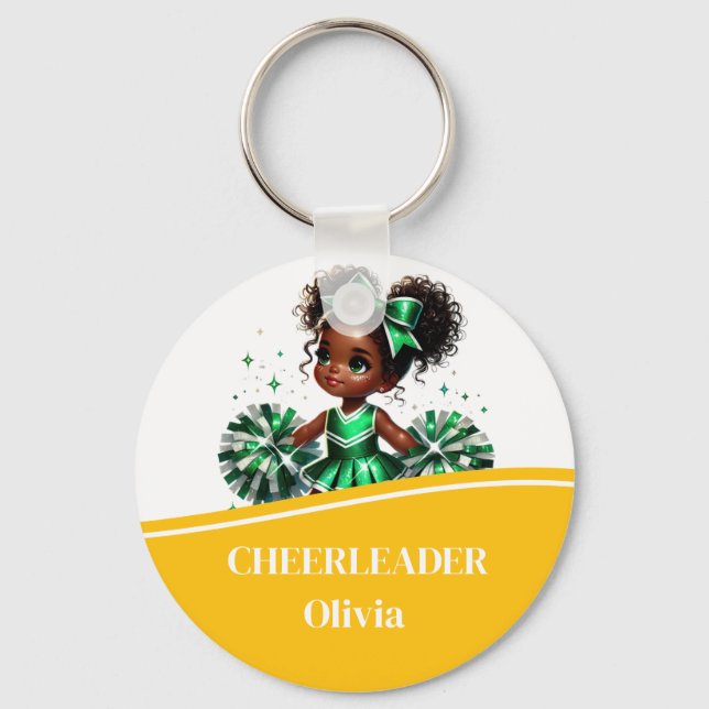 Cheerleader  key ring (Front)