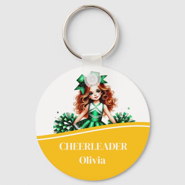 Cheerleader  key ring (Front)