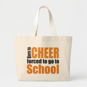 cheerleader large tote bag