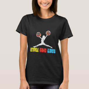 Cheerleader Little And Loud Cheerleading T-Shirt