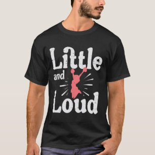 Cheerleader Little Loud Cheerleading Squad Girls K T-Shirt