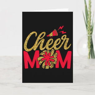 Cheerleader Mom Cheerleading Cheer Mom Card